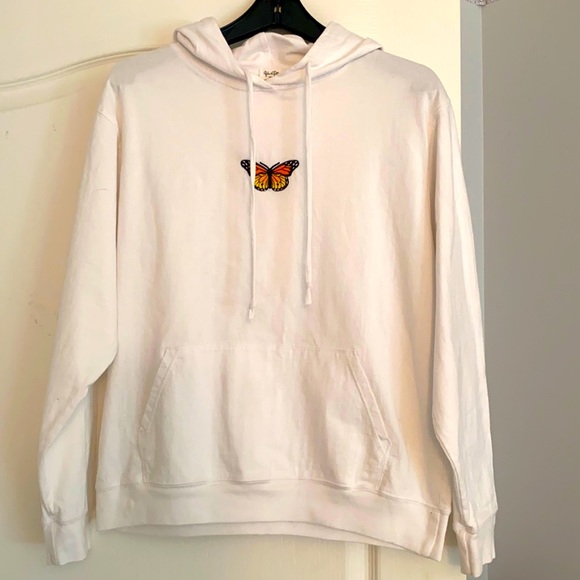 brandy melville butterfly sweatshirt